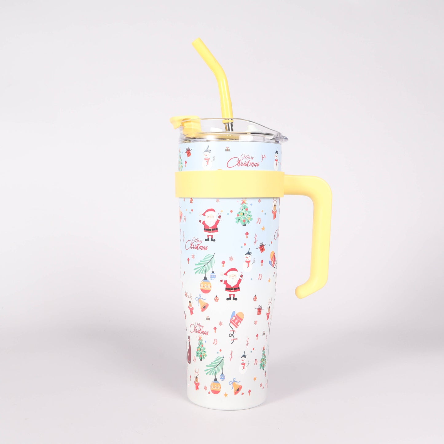 Tasse Isotherme 1250ml avec paille - Tumbler Inox