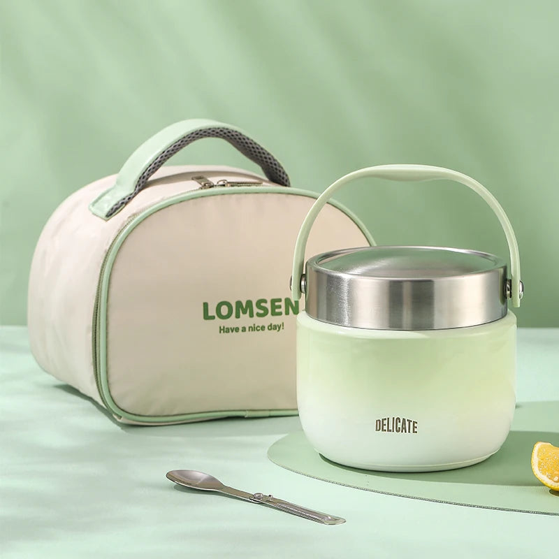 Lunchbox isotherme Scandinavia – Set complet sac & cuillère