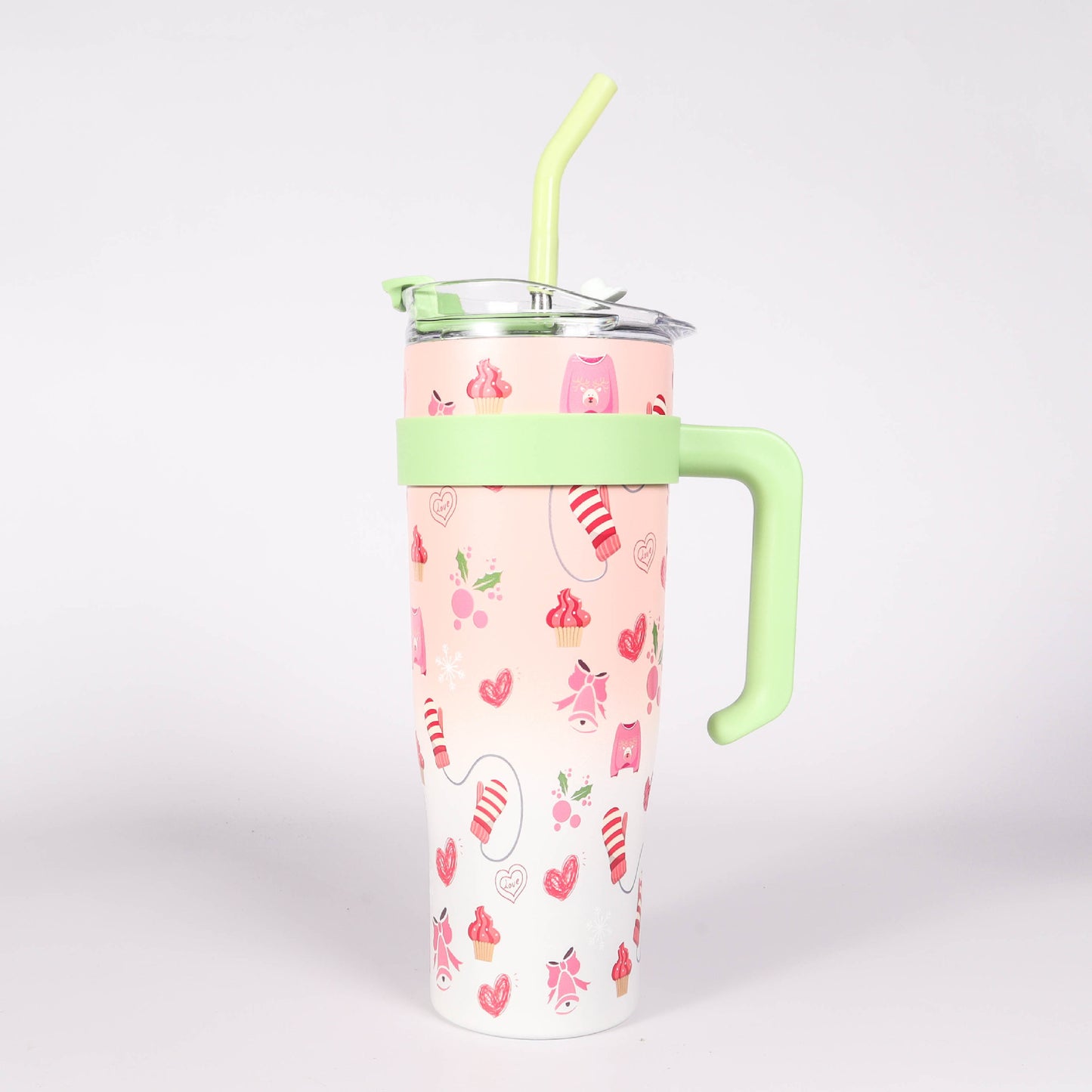 Tasse Isotherme 1250ml avec paille - Tumbler Inox